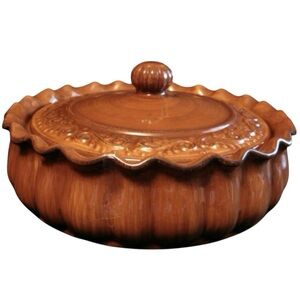 Vintage Venetian Spice Celebrate Home Ceramic Casserole Dish